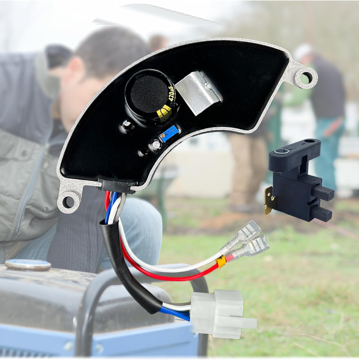 ヤマカト 5000-9900ワット発電機 AVR整流器 プレ - Cycloidal Reducer Bldc Motor のレビューと価格
